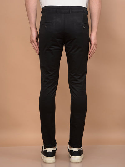 Black Trousers-Men Trousers-Crimsoune Club