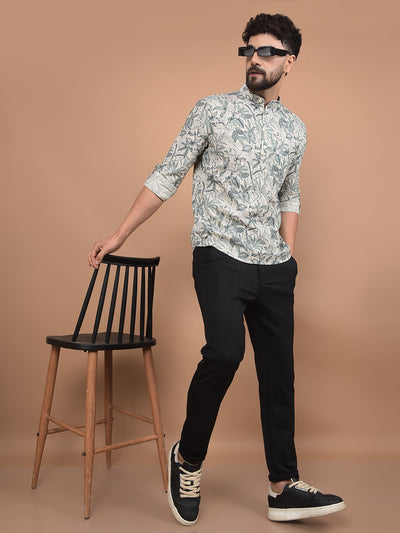 Black Checked Trousers-Men Trousers-Crimsoune Club