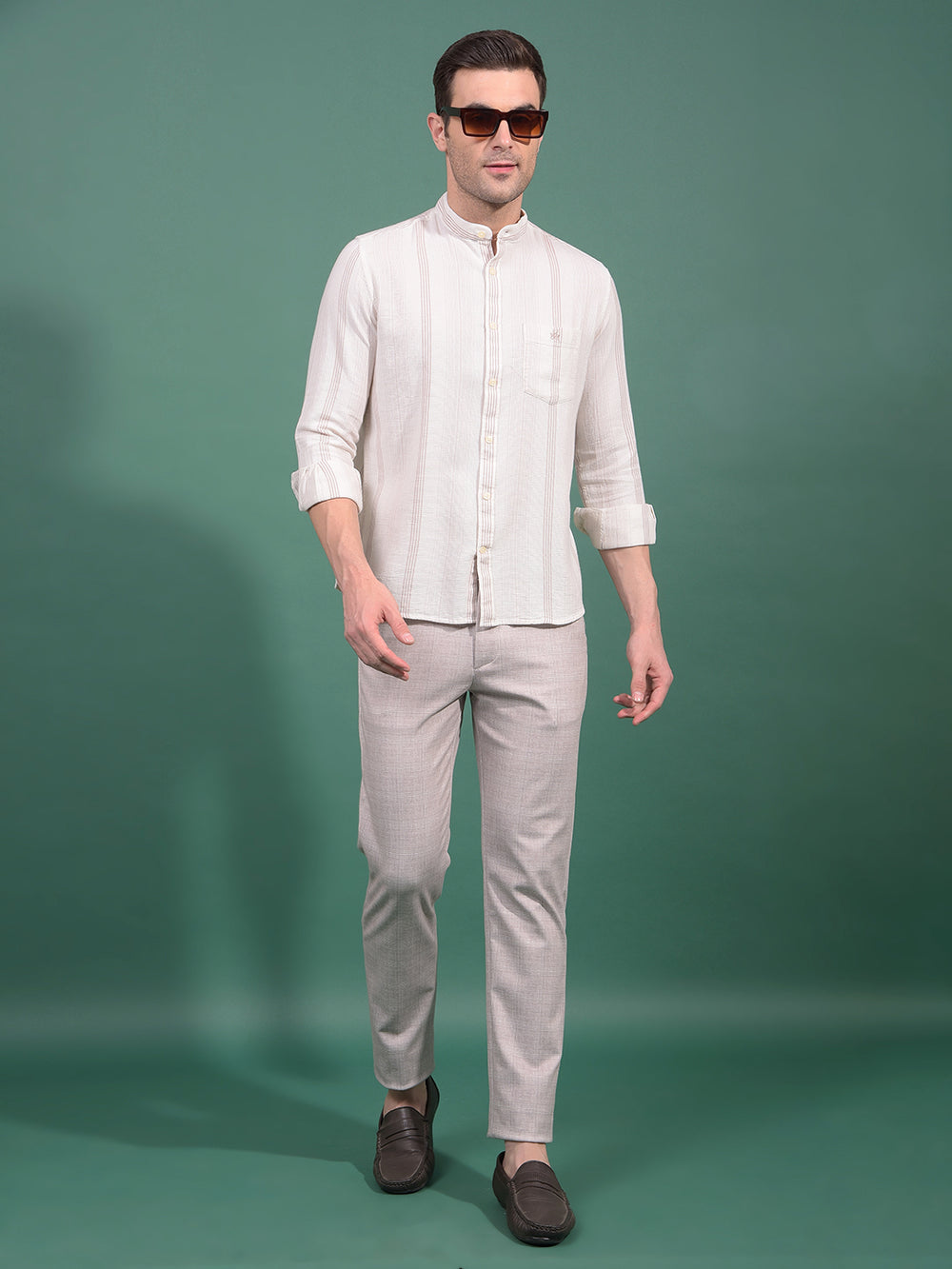 Pink Checked Trousers-Men Trousers-Crimsoune Club