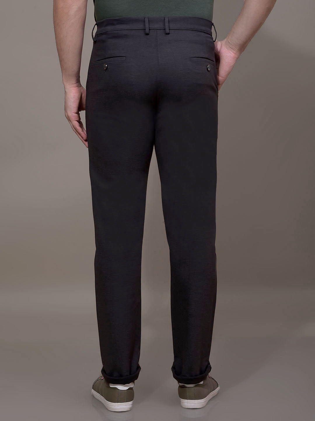 Olive Trousers-Men Trousers-Crimsoune Club