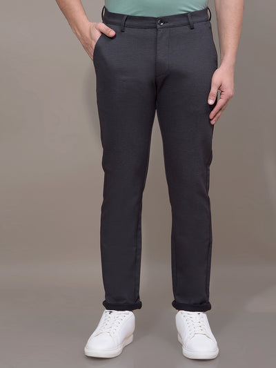 Black Trousers-Men Trousers-Crimsoune Club