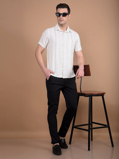 Black Trousers-Men Trousers-Crimsoune Club
