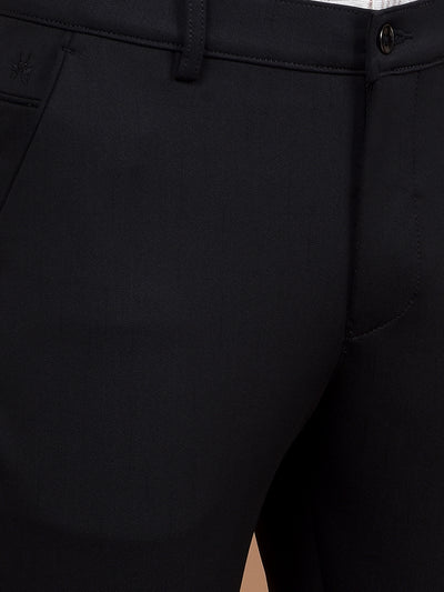 Black Trousers-Men Trousers-Crimsoune Club