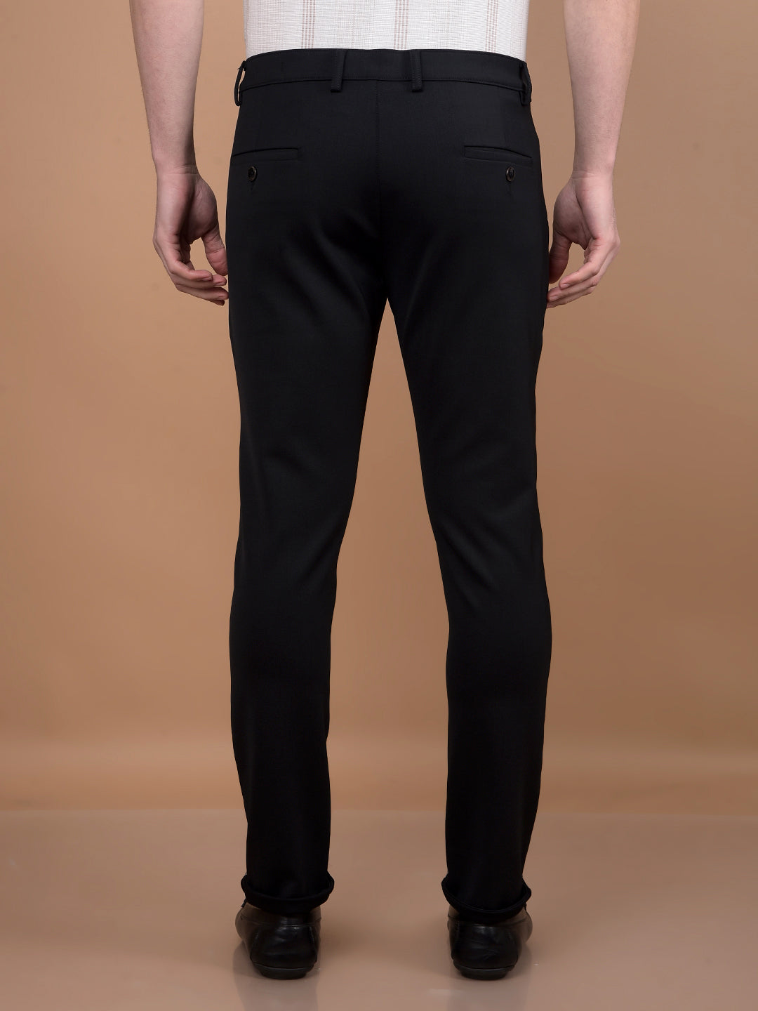 Black Trousers-Men Trousers-Crimsoune Club