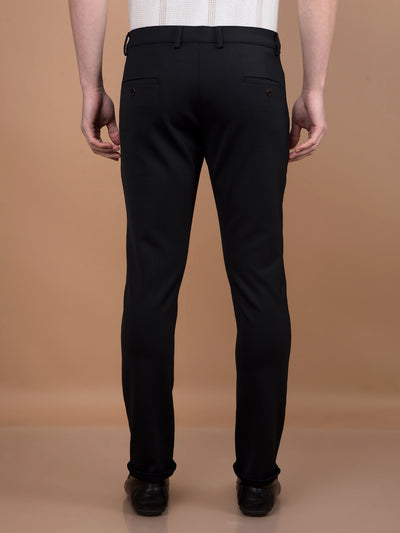 Black Trousers-Men Trousers-Crimsoune Club