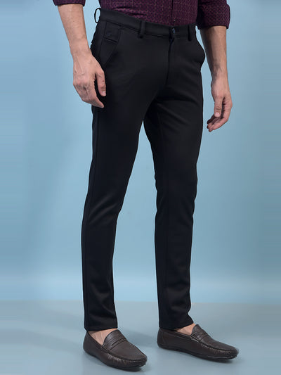 Men's Navy Blue Trousers-Men Trousers-Crimsoune Club