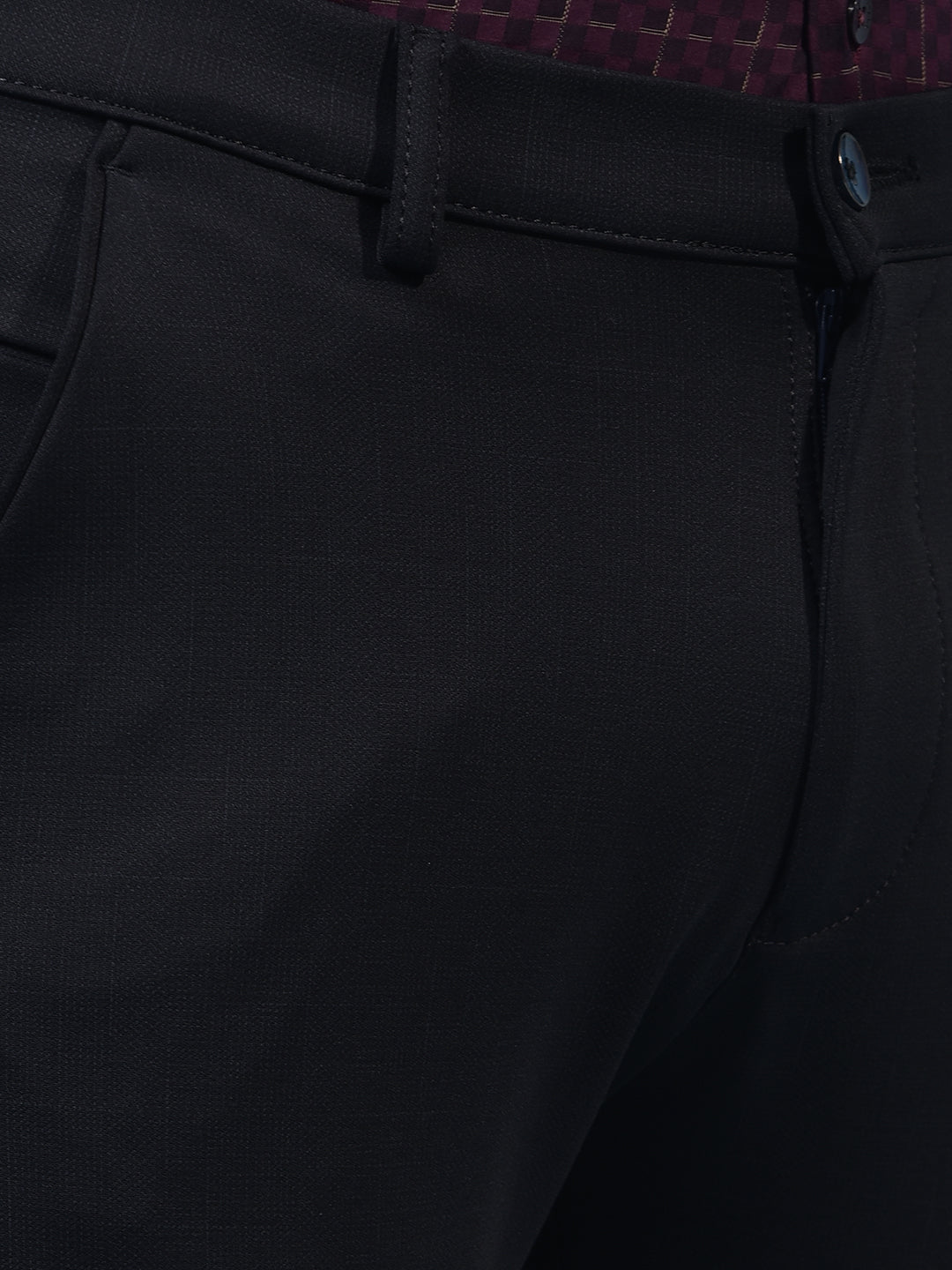 Men's Navy Blue Trousers-Men Trousers-Crimsoune Club