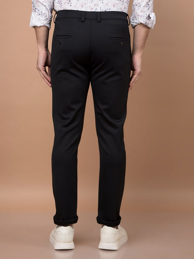 Black Trousers-Men Trousers-Crimsoune Club