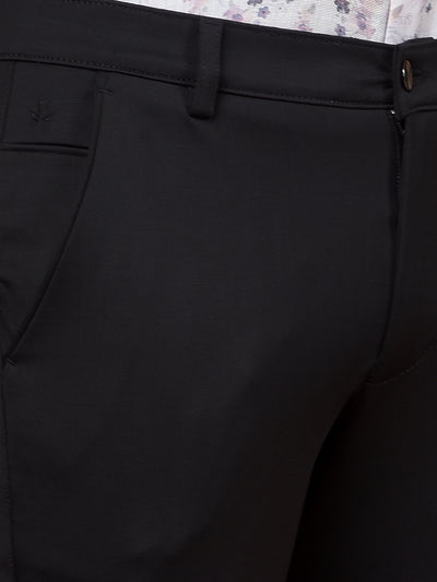 Black Trousers-Men Trousers-Crimsoune Club