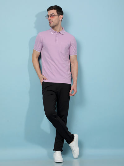 Black Knitted Trousers-Men Trousers-Crimsoune Club
