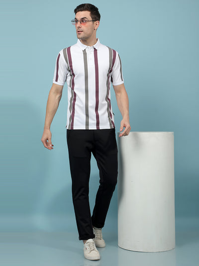 Navy Blue Knitted Trousers-Men Trousers-Crimsoune Club