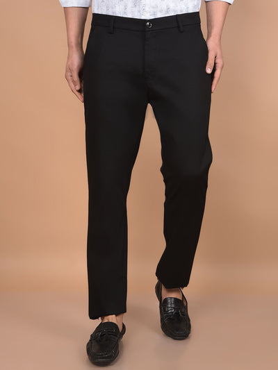 Black Trousers-Men Trousers-Crimsoune Club