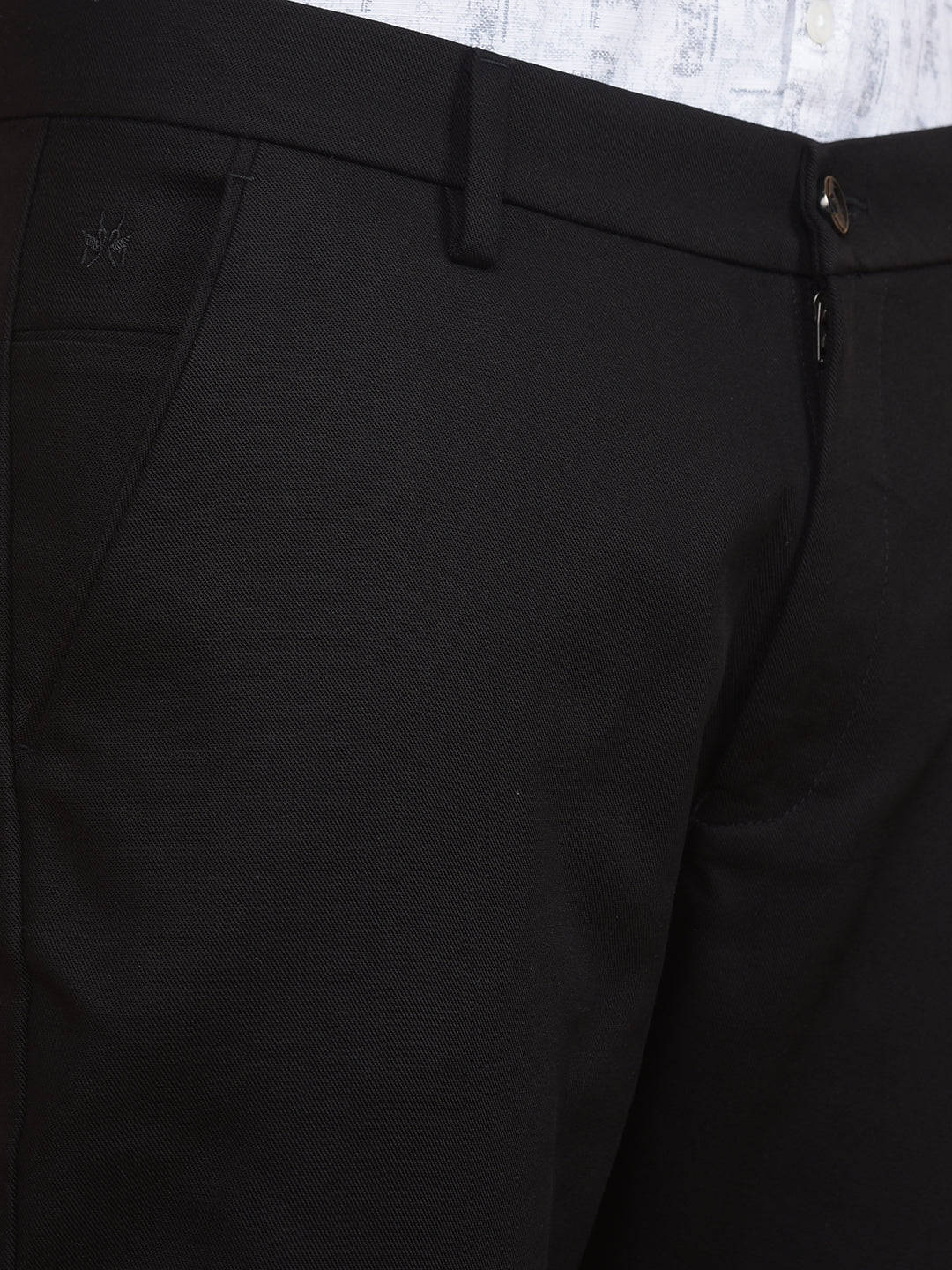 Black Trousers-Men Trousers-Crimsoune Club