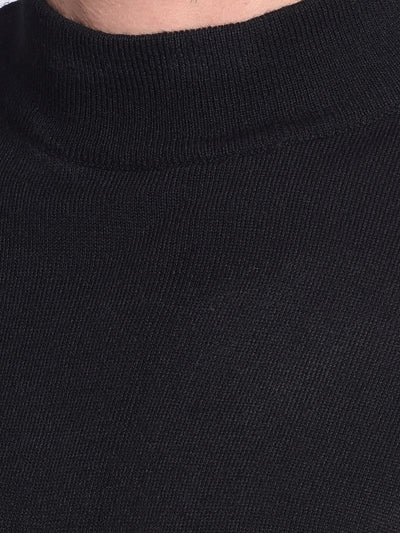 Black Sweater-Men Sweaters-Crimsoune Club