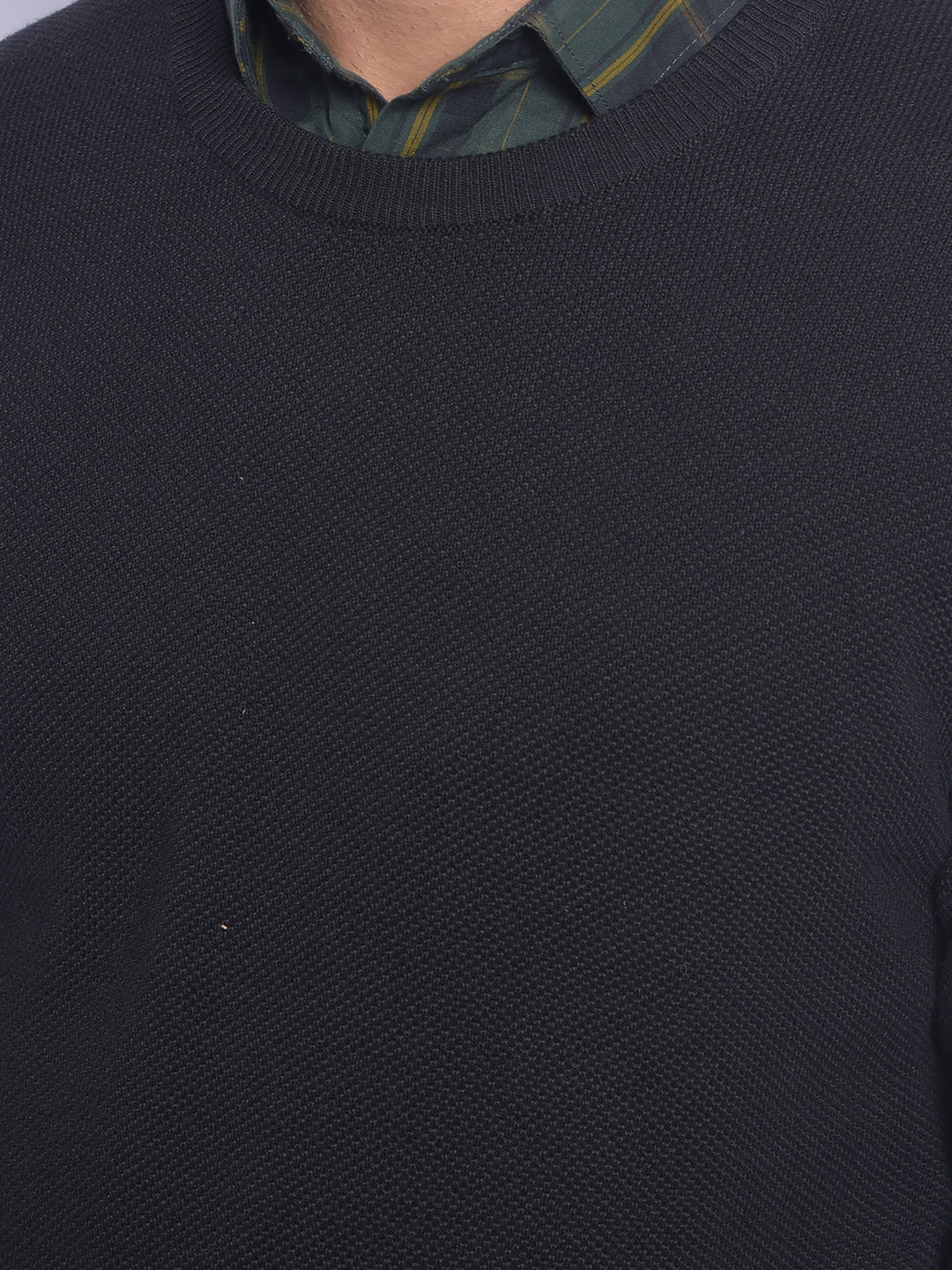 Black Sweater-Men Sweaters-Crimsoune Club