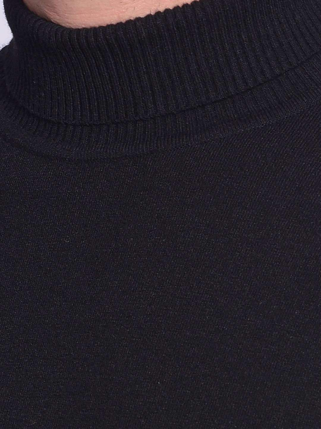 Black Sweater-Men Sweaters-Crimsoune Club