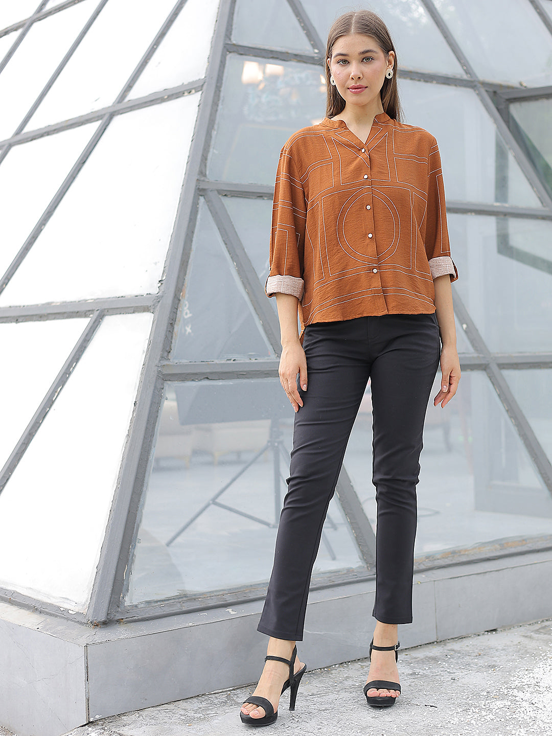 Classic Black Trousers-Women Trousers-Crimsoune Club