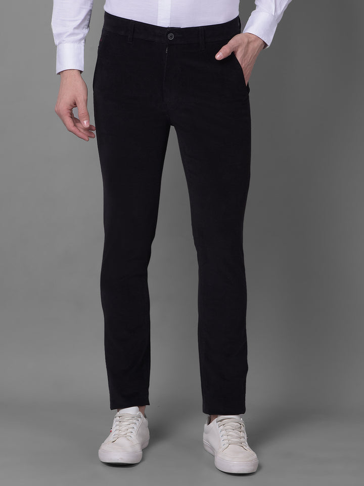Black Trousers-Men Trousers-Crimsoune Club