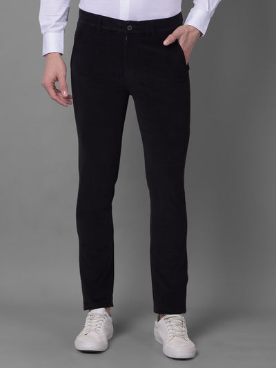 Black Trousers-Men Trousers-Crimsoune Club