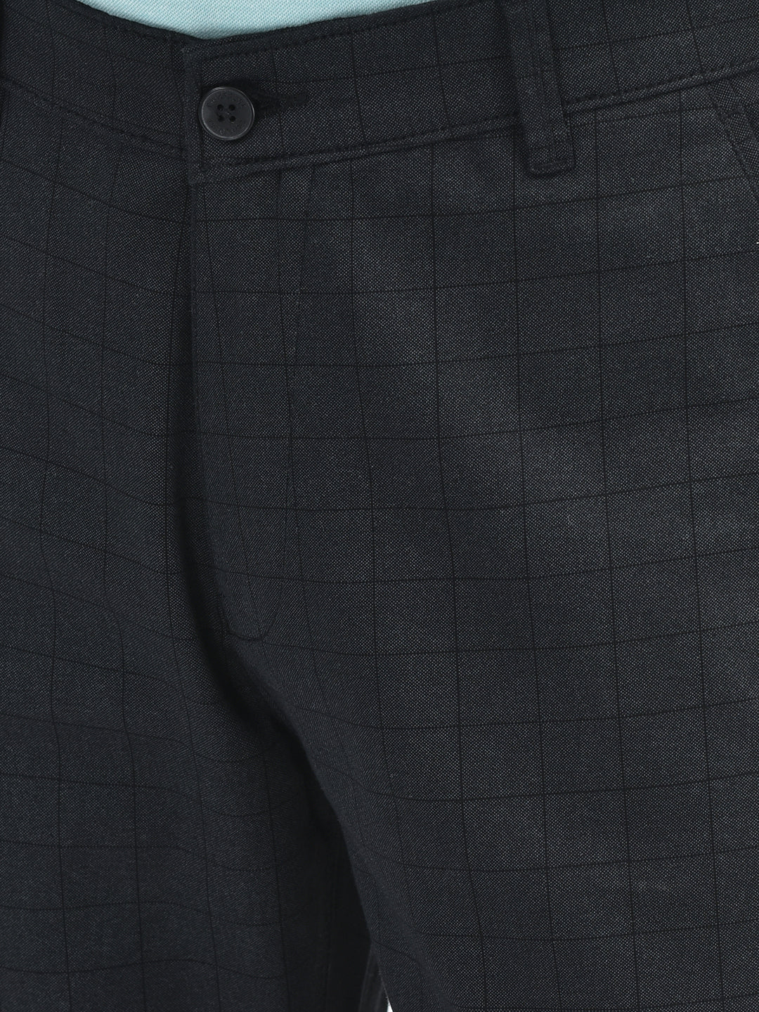 Printed Black Trousers-Men Trousers-Crimsoune Club