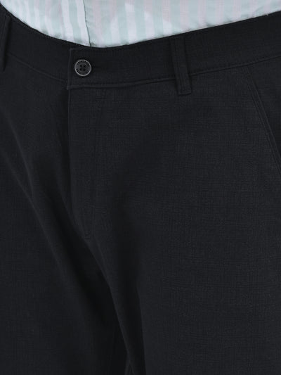 Black Trousers-Men Trousers-Crimsoune Club