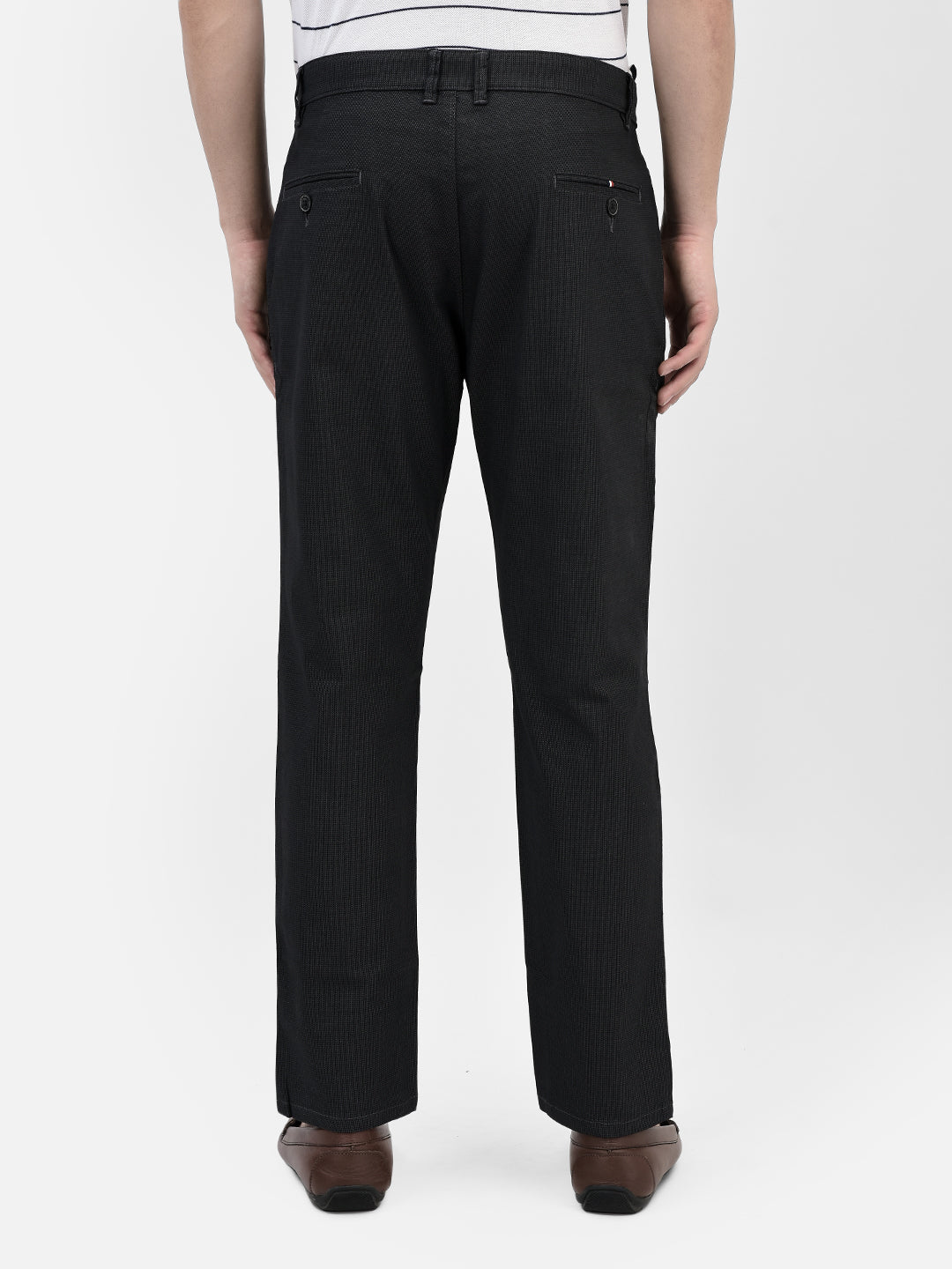 Black Trousers-Men Trousers-Crimsoune Club