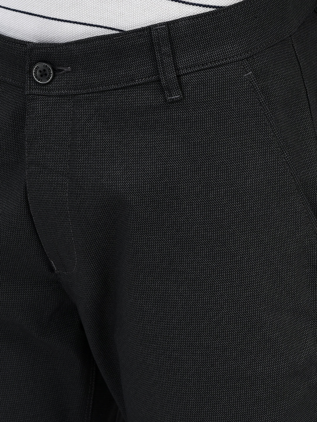 Black Trousers-Men Trousers-Crimsoune Club