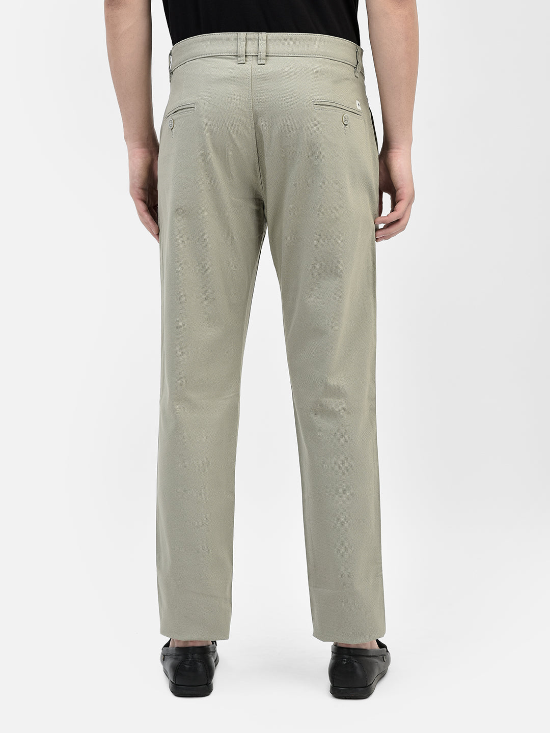 Olive Trousers-Men Trousers-Crimsoune Club