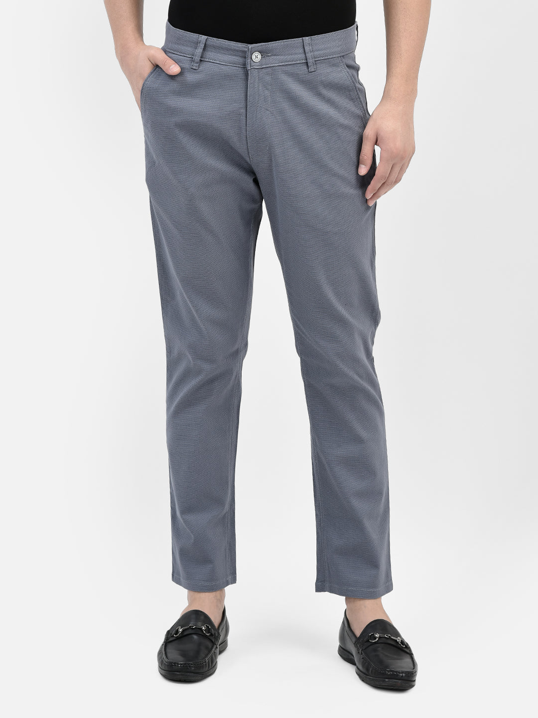 Blue Trousers-Men Trousers-Crimsoune Club