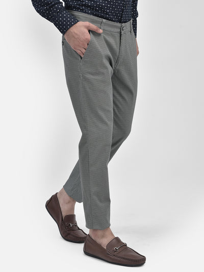 Grey Trousers-Men Trousers-Crimsoune Club