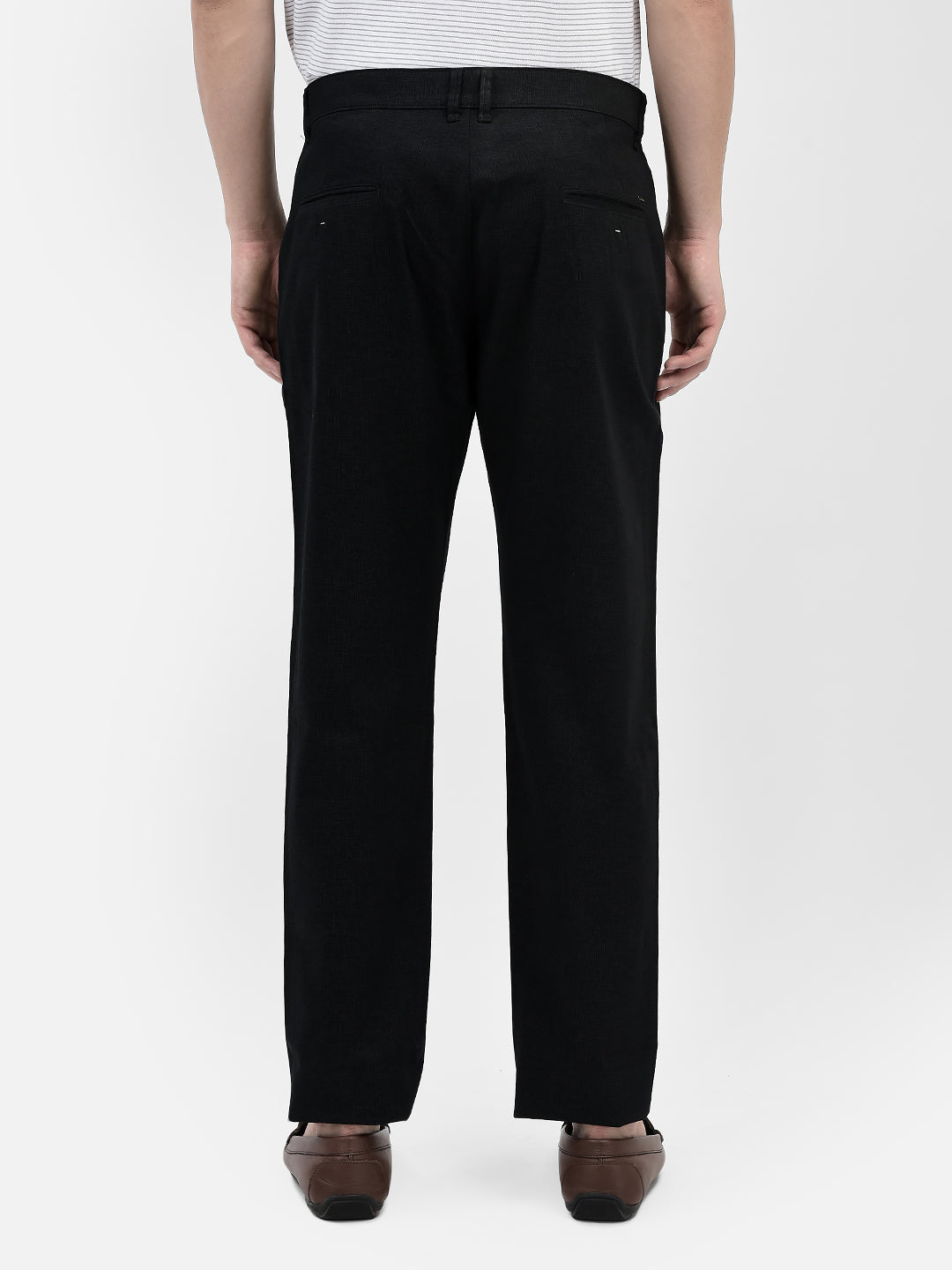 Black Trousers-Men Trousers-Crimsoune Club