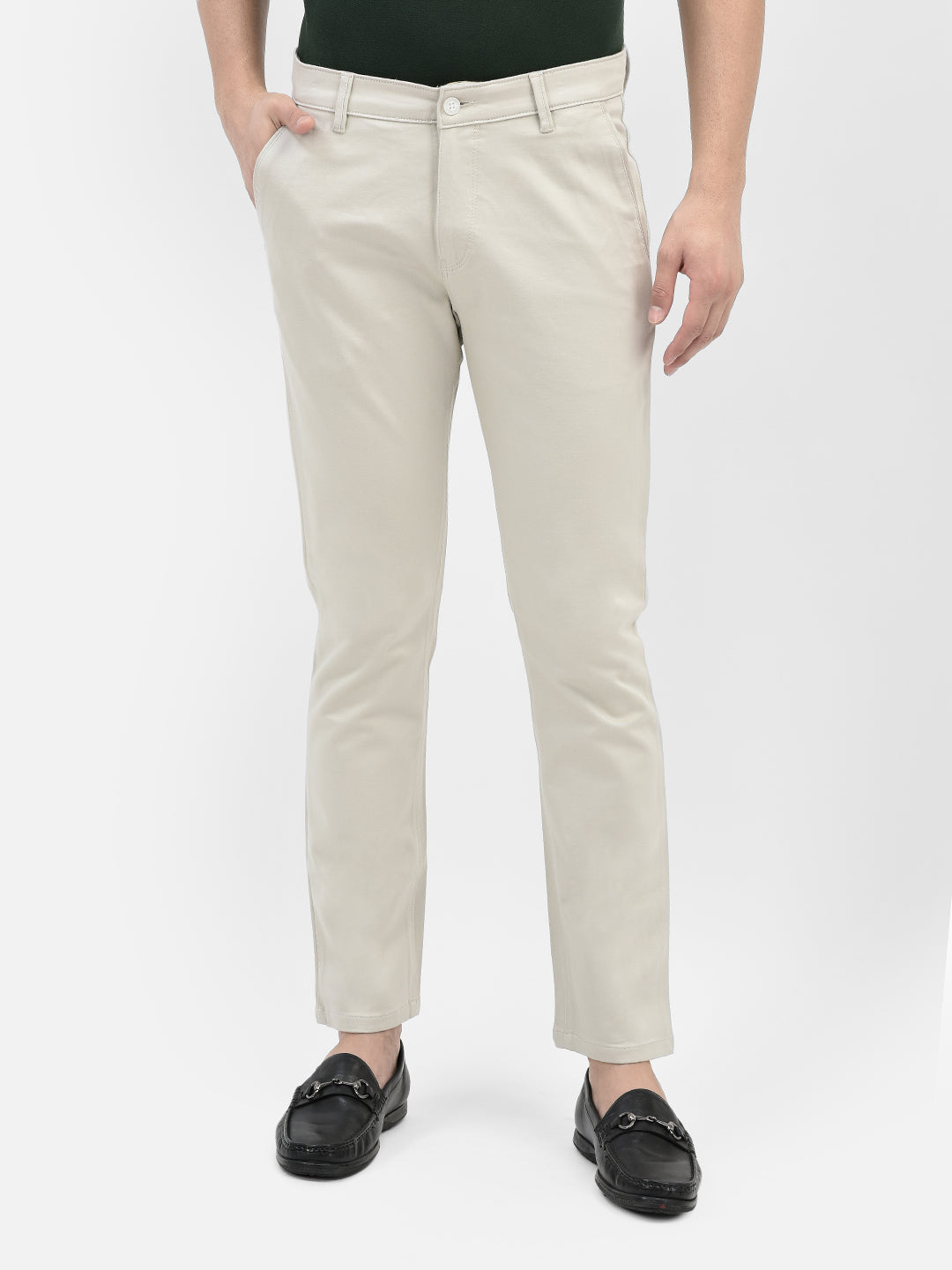 Off White Trousers-Men Trousers-Crimsoune Club