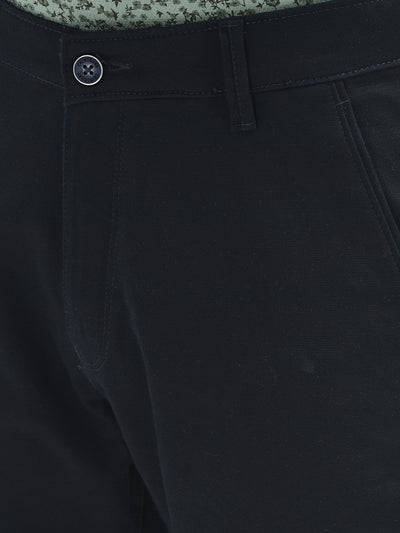 Navy Blue Trousers-Men Trousers-Crimsoune Club