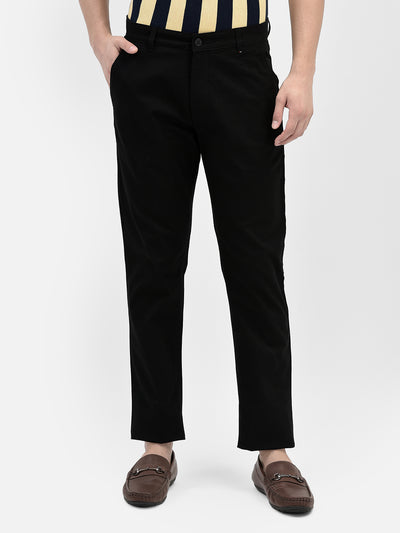 Black Trousers-Men Trousers-Crimsoune Club