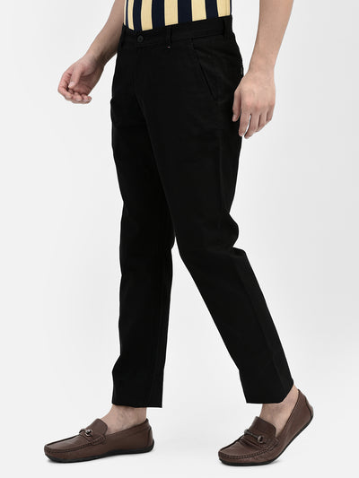 Black Trousers-Men Trousers-Crimsoune Club