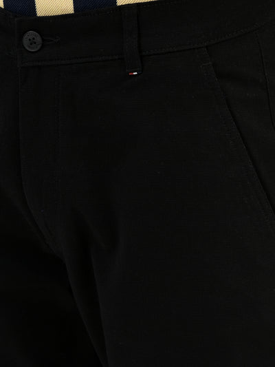 Black Trousers-Men Trousers-Crimsoune Club