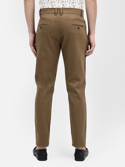 Brown Trousers-Men Trousers-Crimsoune Club