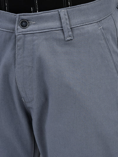 Light Blue Chinos Trousers-Men Trousers-Crimsoune Club
