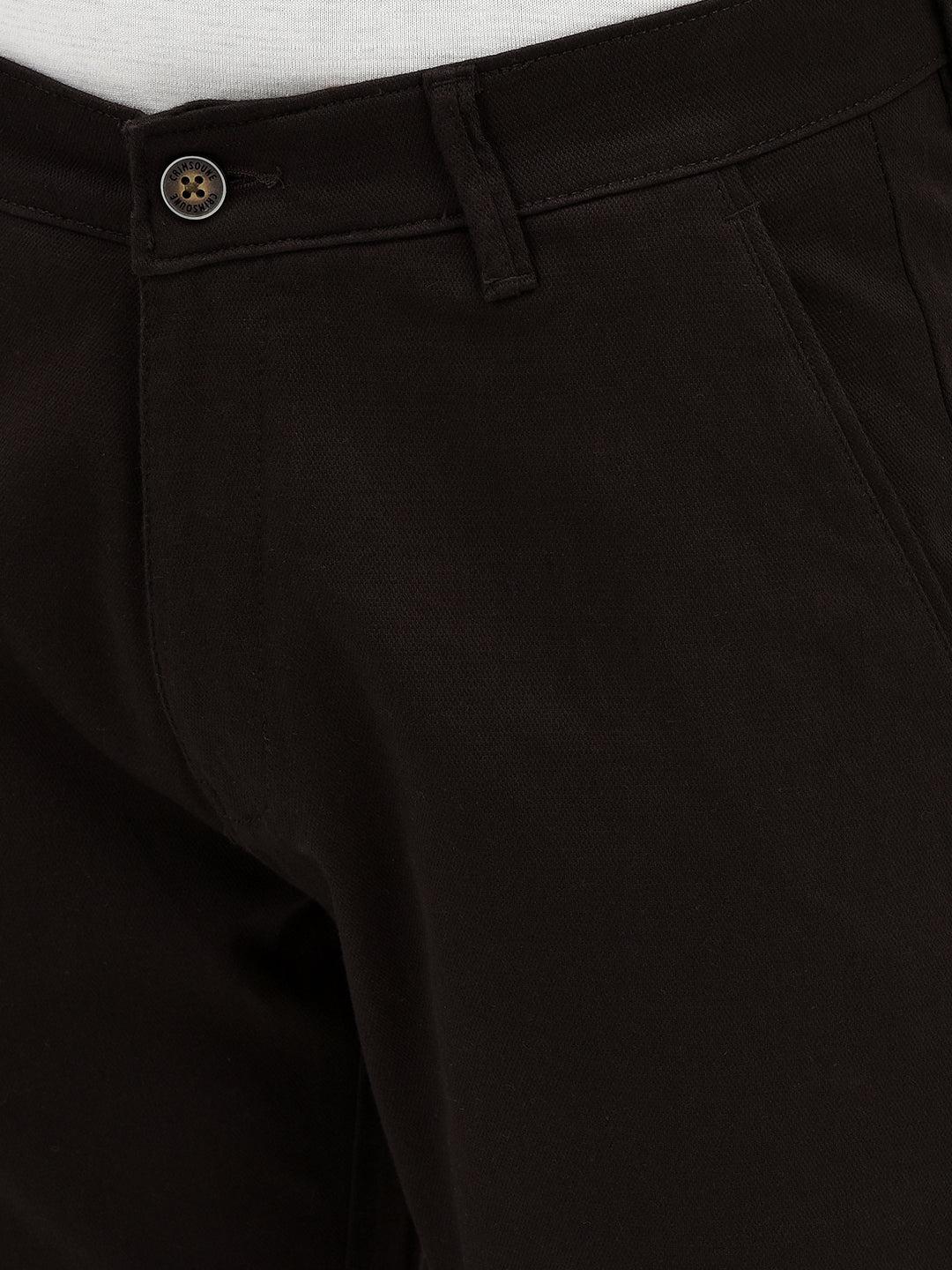 Brown Trousers-Men Trousers-Crimsoune Club