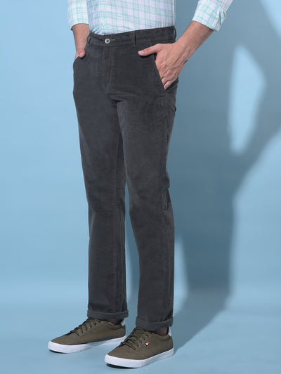 Olive Straight Chinos Trousers-Men Trousers-Crimsoune Club