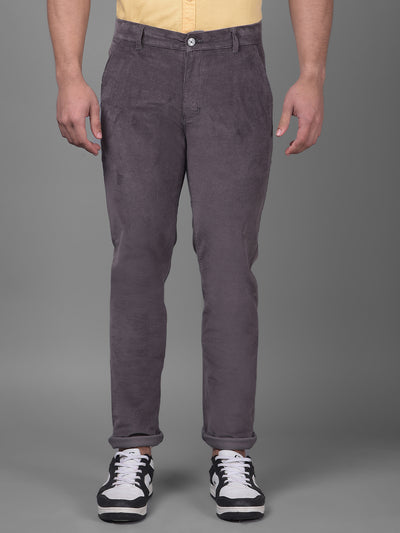 Grey Trousers-Men Trousers-Crimsoune Club