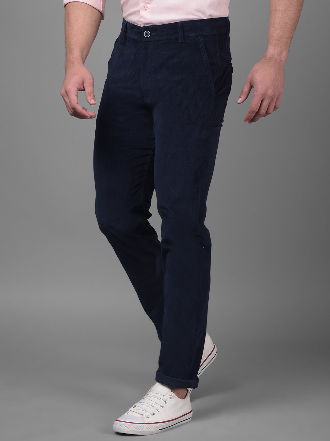 Blue Trousers-Men Trousers-Crimsoune Club