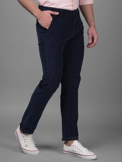 Blue Trousers-Men Trousers-Crimsoune Club