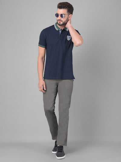 Grey Trousers-Men Trousers-Crimsoune Club