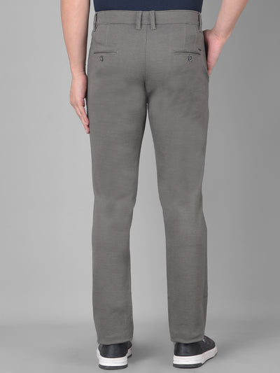 Grey Trousers-Men Trousers-Crimsoune Club