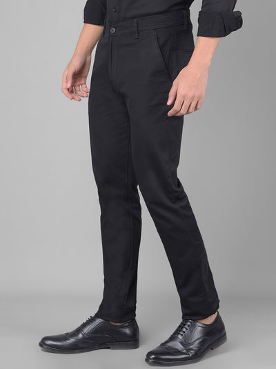 Black Trousers-Men Trousers-Crimsoune Club