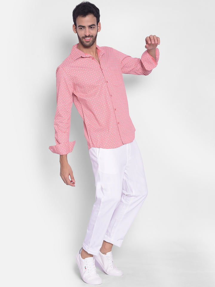 White Trousers-Men Trousers-Crimsoune Club