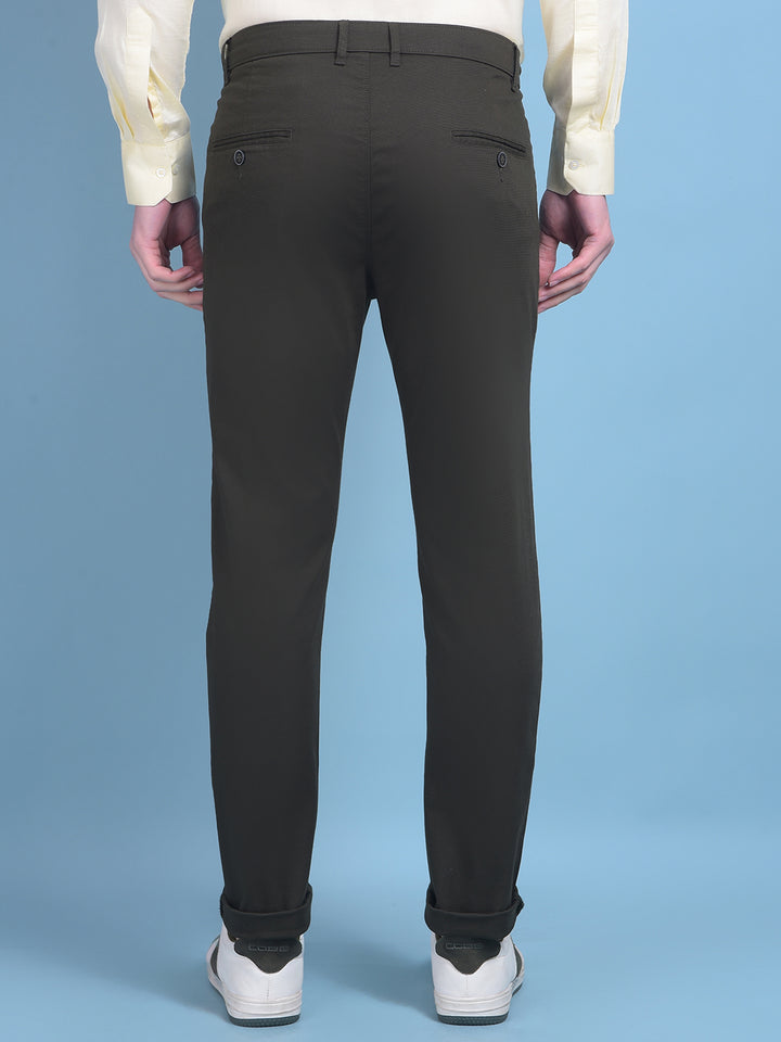 Brown Trousers-Men Trousers-Crimsoune Club