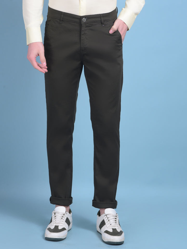 Brown Trousers-Men Trousers-Crimsoune Club