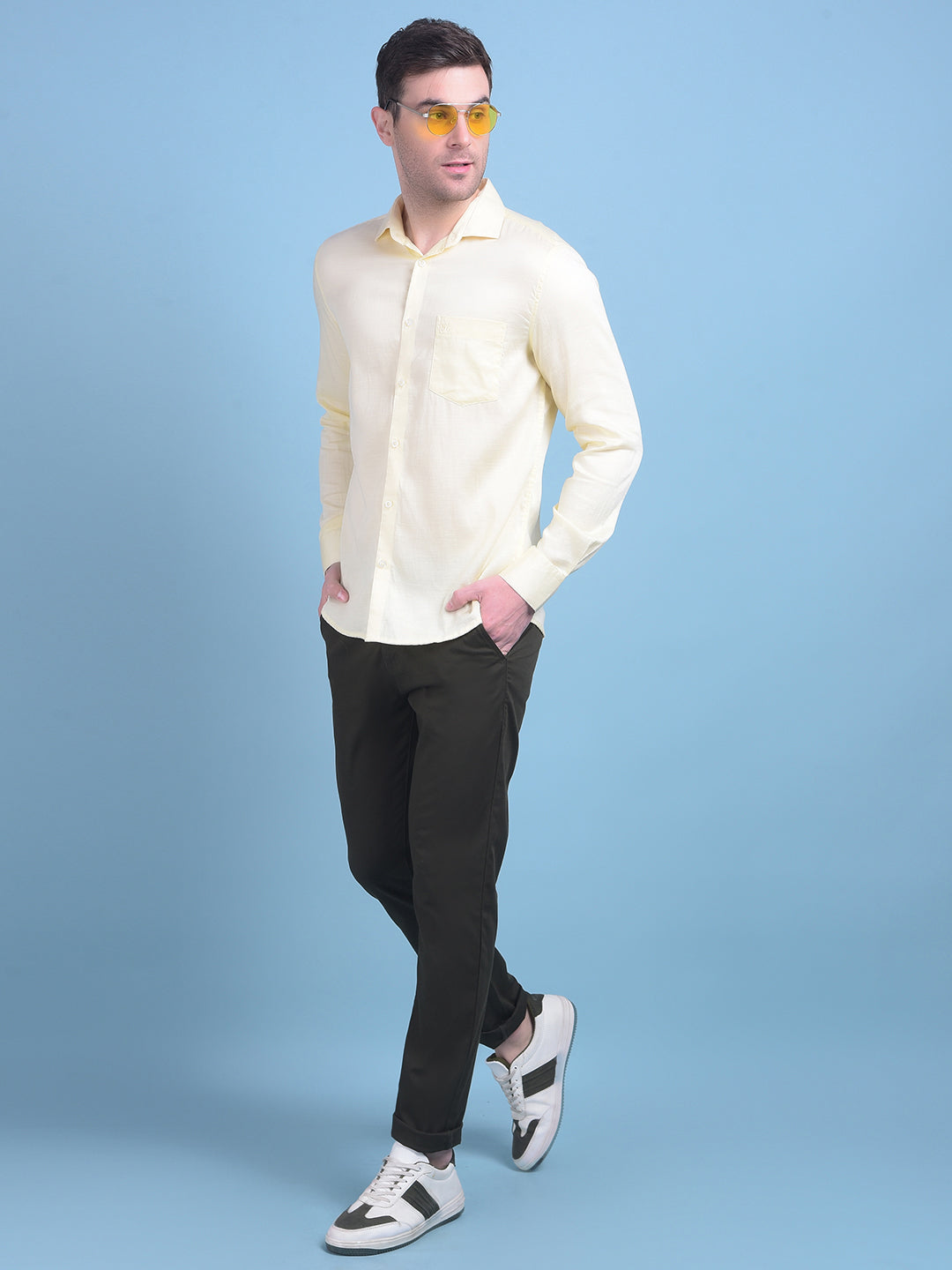 Brown Trousers-Men Trousers-Crimsoune Club